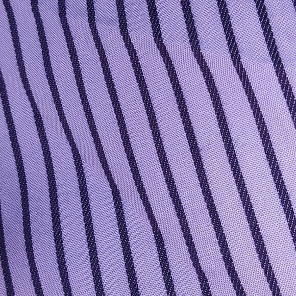 Sean John Men's Lavender & Dark Purple Striped Button Down - 16 1/2 - 32/33 - Picture 8 of 12
